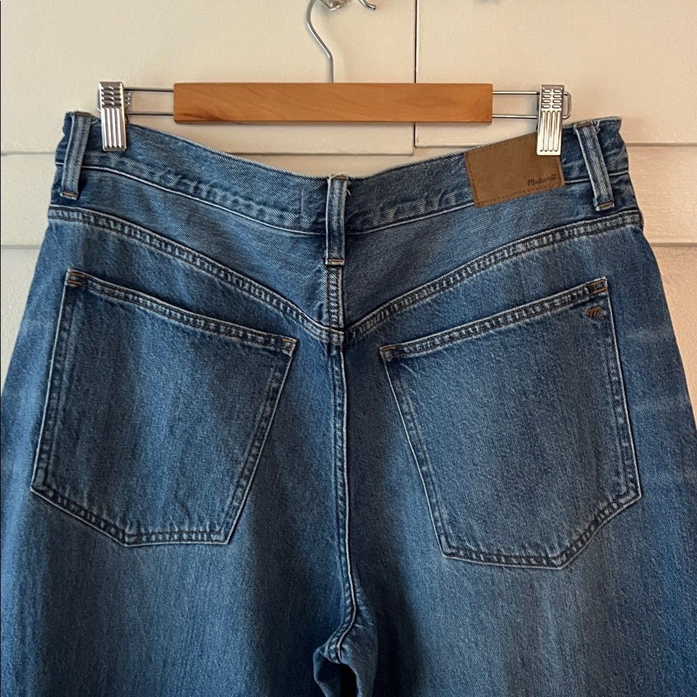 Madewell High Rise Super Wide Leg Jeans - Picture 6 of 8